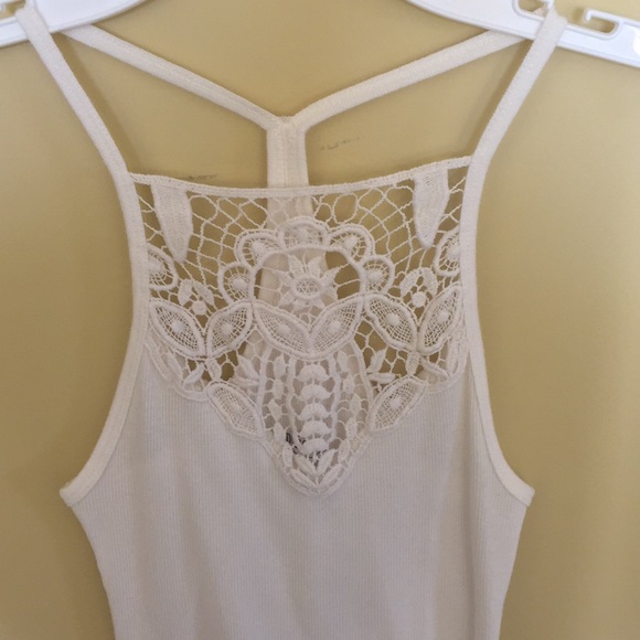 Hollister Tops - NWOT Crochet-Neck Tank Top